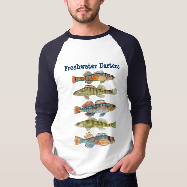 Sötvattens- Darters Tee Shirt (Framsida)