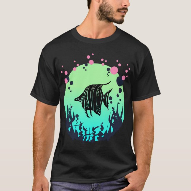 Sötvattensfjärilsfisk T Shirt (Framsida)