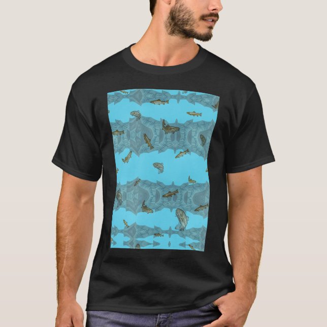 Sötvattensöring. T Shirt (Framsida)