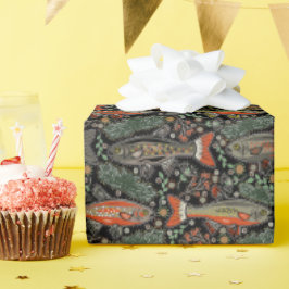 Sötvattnets fiskdesign Snyggt design Trut Small Fi Presentpapper