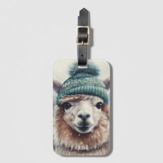 Sötvinter Alpaca, anpassningsbar Bagagebricka