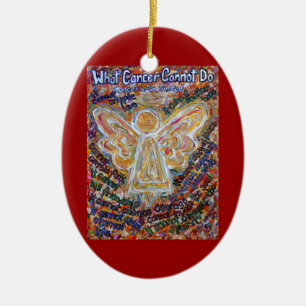 Sötwest Cancer Angel Ornament Pendant Customized
