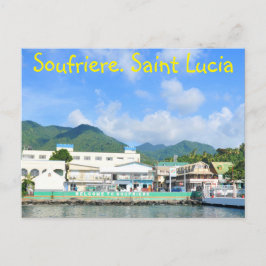 Soufriere Saint Lucia Vykort
