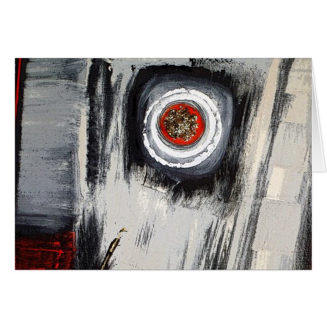 soul-är soluppgången hälsningskort (Framsidan Horizontal)