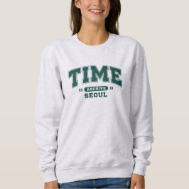 Söul Archive Varsity Retro Design Fläkt Art T Shirt