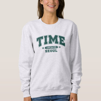 Söul Archive Varsity Retro Design Fläkt Art T Shirt