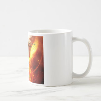 Soul avfyrar på kaffemugg