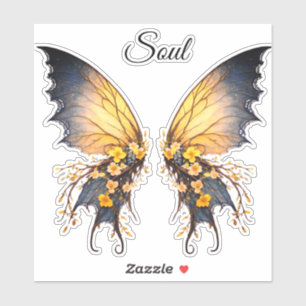 Soul Butterfly Klistermärken