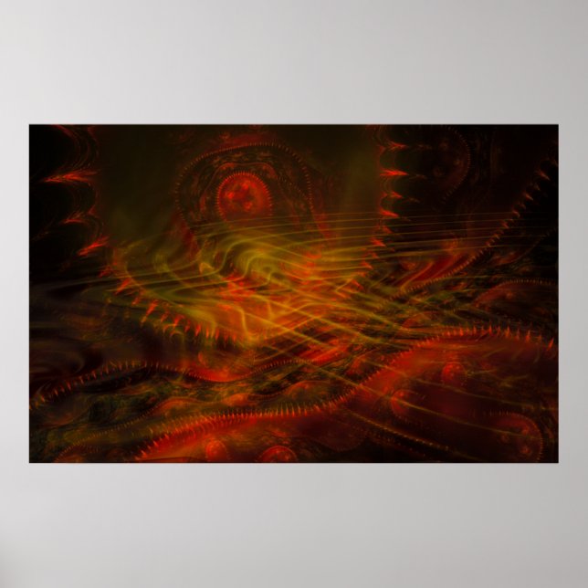 Soul Catcher Fractal Flame Poster (Framsidan)