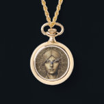 Soul Connections Guld Necklace Armbandsur<br><div class="desc">Utformningen "Soul Connections" har en slogande, guldfärgad, vacker ängelbild som skapar en synligt slående och dynamisk visning. Den färg som används i texten framkallar en känsla av energi och koppling, som återspeglar innebörden bakom uttrycket. Utformningen är enkel men opraktisk, skapar den lämplig för en mängd olika program, t-shirts, poster eller...</div>