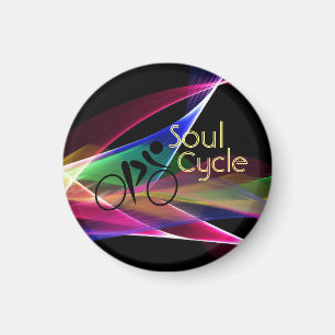 Soul Cycle Retro Neon Kampanj Magnet