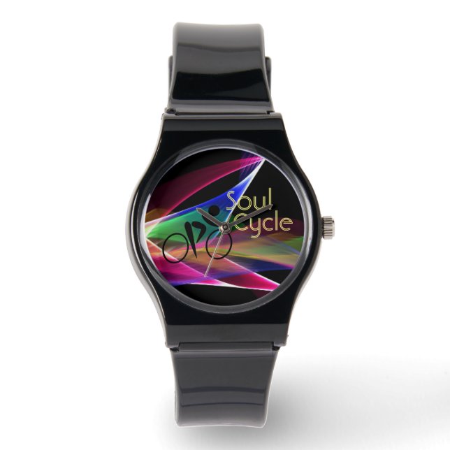 Soul Cycle Retro Neon Promotion Armbandsur (Framsida)