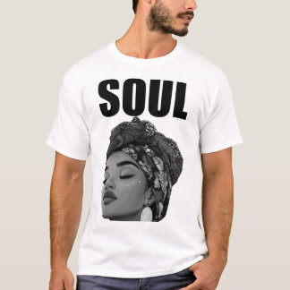 Soul dam b/w t shirt