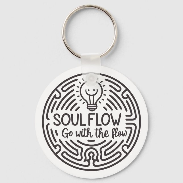 Soul Flow Magnet Nyckelring (Framsida)