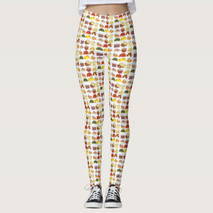 Soul Food Favorites Foodie Southern Cuisine Leggings