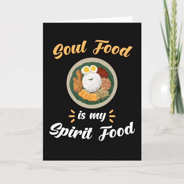 Soul Food Say Funny Kort (Framsida)