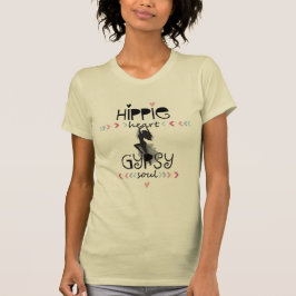 Soul för Hippiehjärtazigenare Tee Shirt