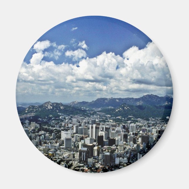 Söul från Namsan Magnet (Framsidan)