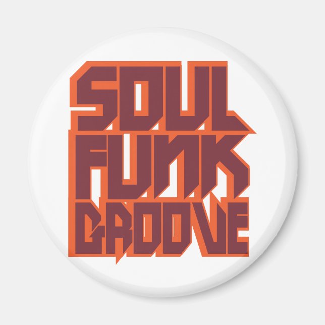 Soul Funk Groove Magnet (Framsidan)