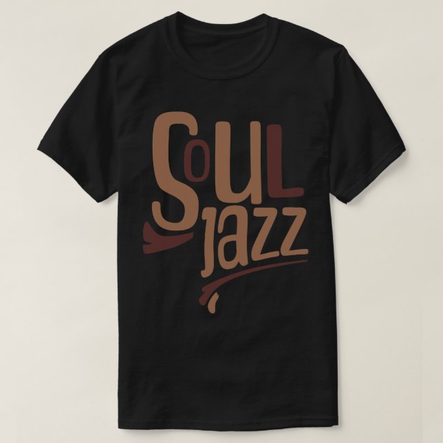 Soul jazz t shirt (Design framsida)