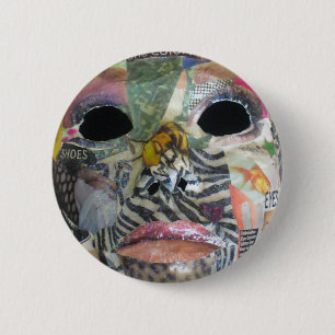Soul kommer i all Färg-mask Knapp