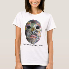 Soul kommer i många Färg-mask Tee Shirt