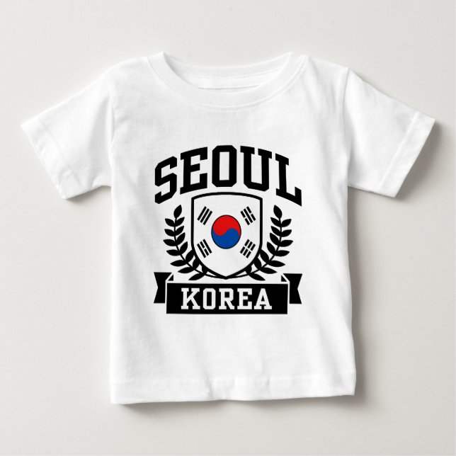 Söul Korea T-shirt (Framsida)