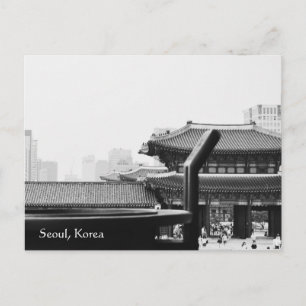 Söul koreansk-fotokort vykort