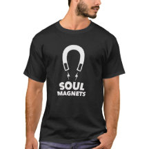 Soul Mags t-shirt med vit logotyp