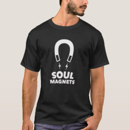 Soul Mags t-shirt med vit logotyp