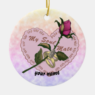 Soul Mate Bröllop ornament