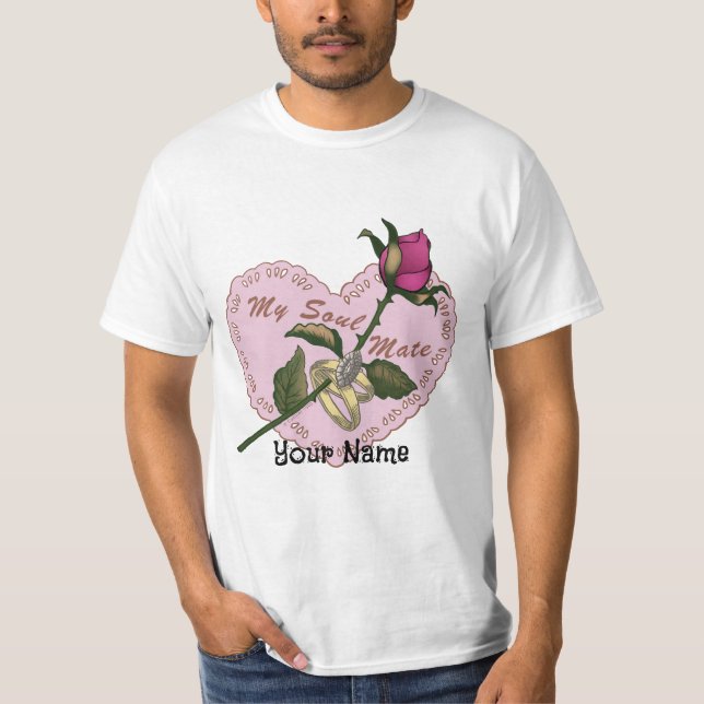Soul Mate Bröllop, t-shirts (Framsida)