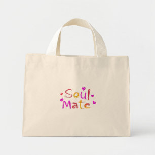 Soul Mate Digital Art Design Mini Tygkasse