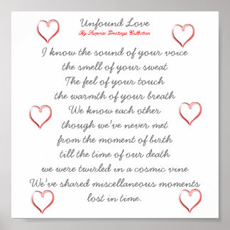 Soul Mate Dikt Poster