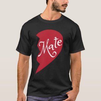 Soul Mate Långärmad Shirts matchar par Outfi T Shirt