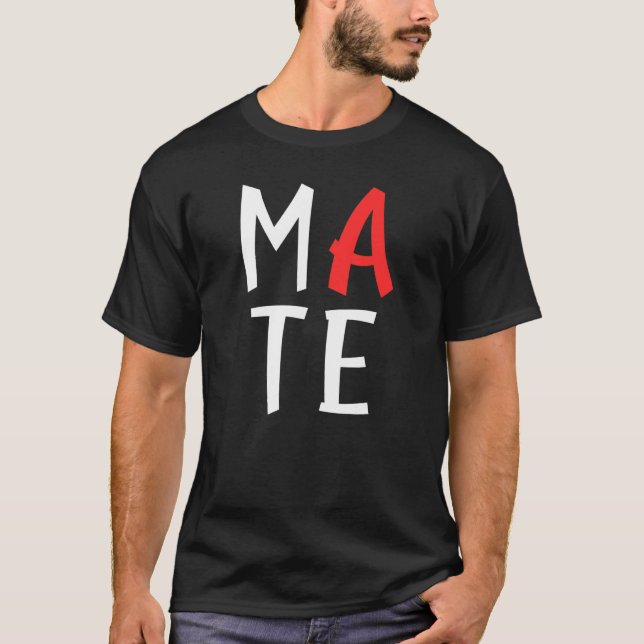 Soul Mate Matching Par T Shirt (Framsida)