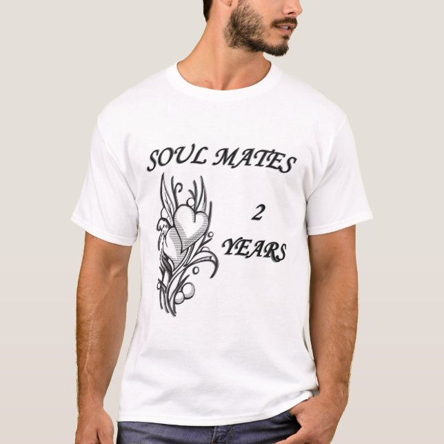 SOUL MATES 2 ÅR TEE SHIRT (Framsida)