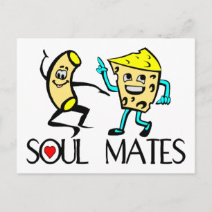 Soul Mates Best Friends Vykort