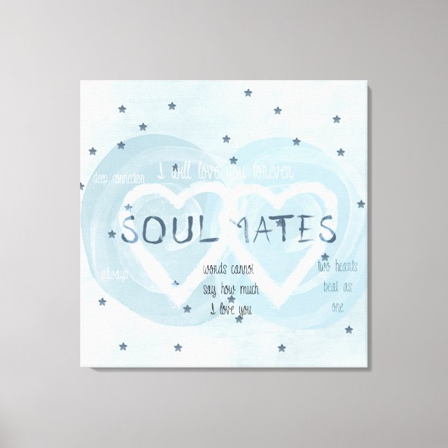 Soul Mates Canvastryck (Framsida)