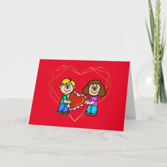 Soul Mates Romantiskt Grattiskort Kort (Framsida)