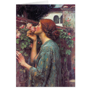 "Soul of the Ro" av John W. Waterhouse Hälsningskort