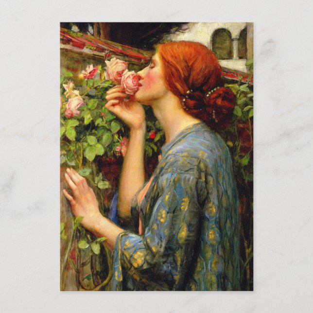 Soul of the Rose John William Waterhouse Tilläggskort (Framsida)