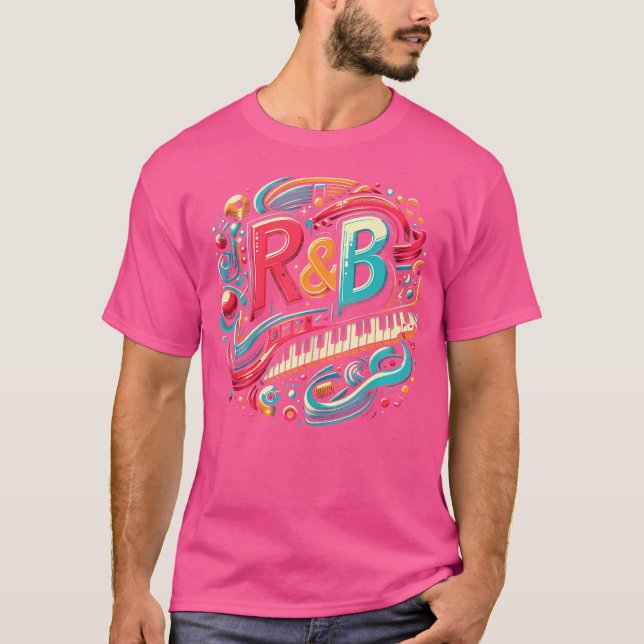 Soul Rb Music T Shirt (Framsida)