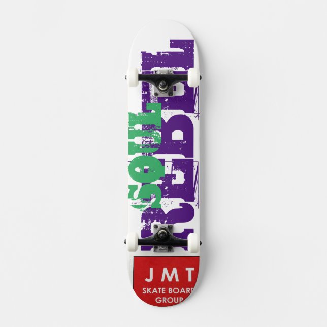 SOUL REBEL JMT SKATEBOARDS (Framsida)