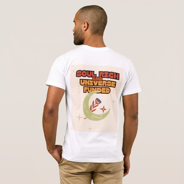 Soul Rich SpiritualcAesthetic T Shirt (Hel baksida)