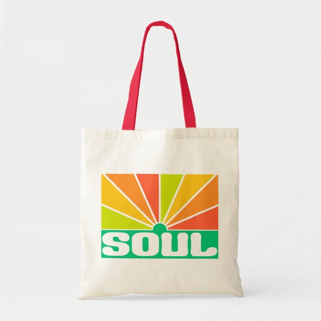 SOUL-säck - välj stil & färg Tygkasse (Framsidan)