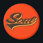 Soul Script Magnet<br><div class="desc">Skriptskrift av snyggten ord Soul</div>