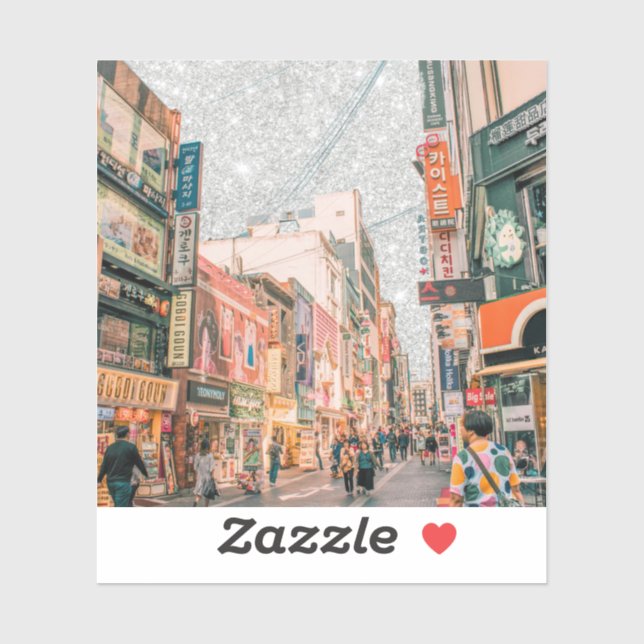 Söul Searching Klistermärken (Ark)