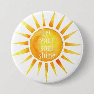 Soul Shine Inspiration Watercolor Knapp