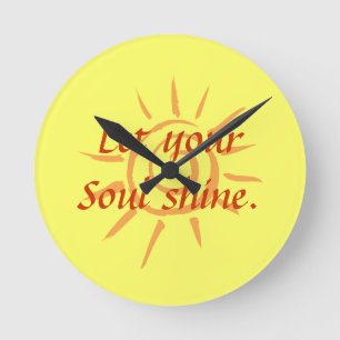 Soul Shine Rund Klocka
